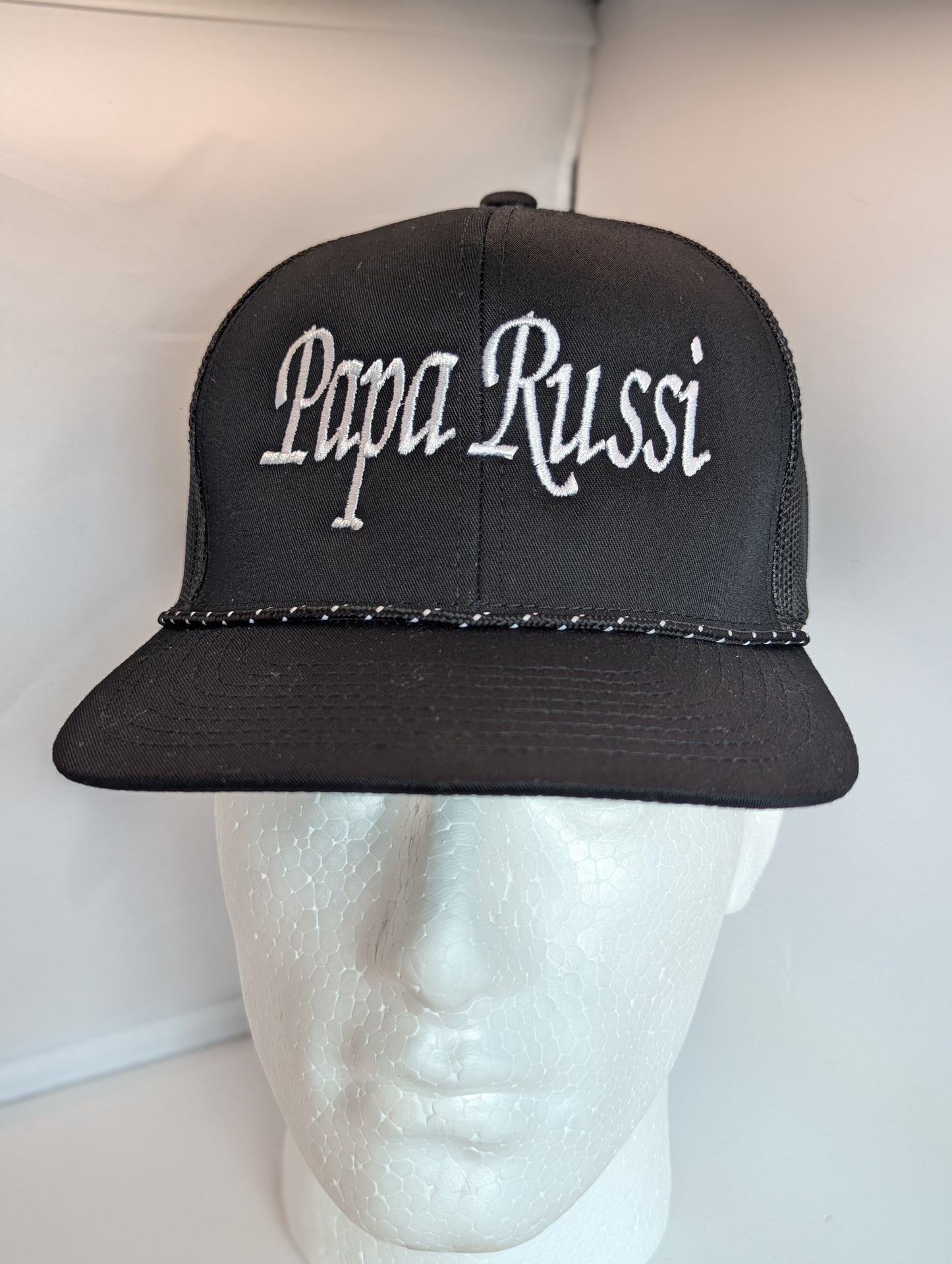 Papa Russi "Russi" Snap Back with Rope