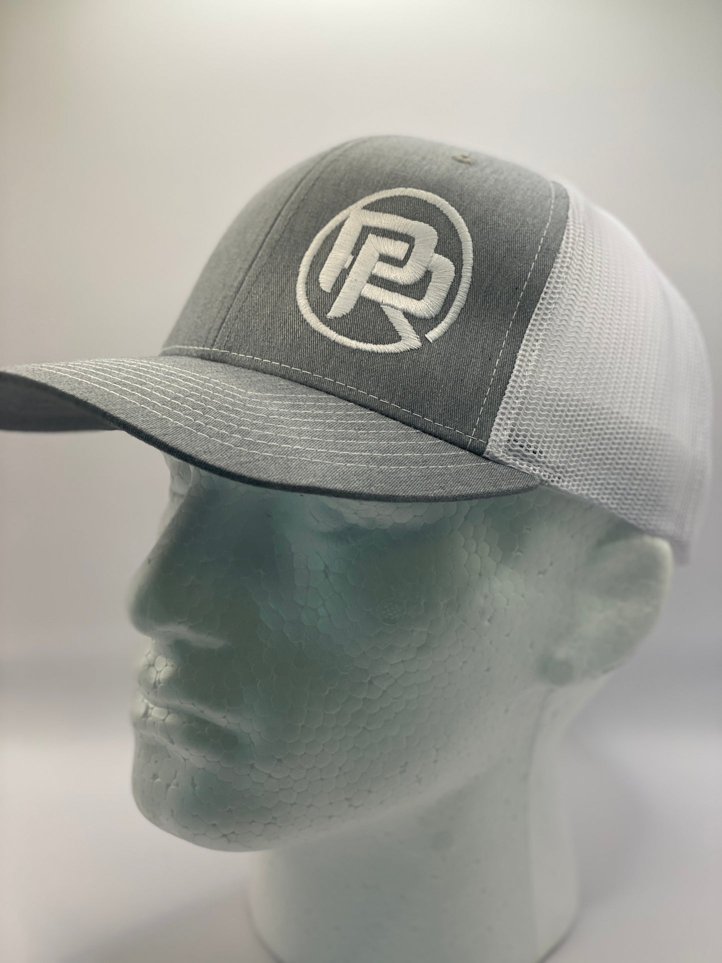 Papa Russi Mesh Trucker Hats Snapback - Gray