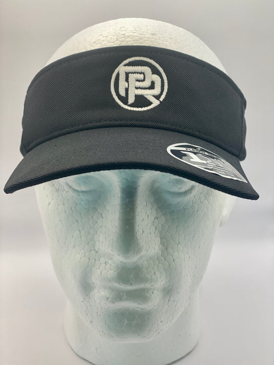 Papa Russi Black FlexFit Golf Visor Velcro Back